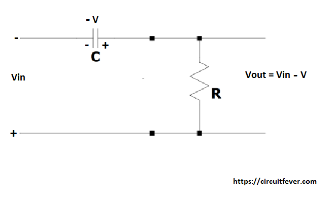 Negative Clamper Circuit Calculation